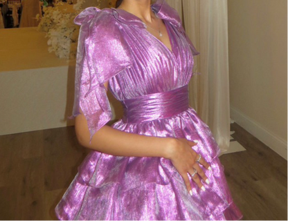 108: Purple Formal Dress (2)