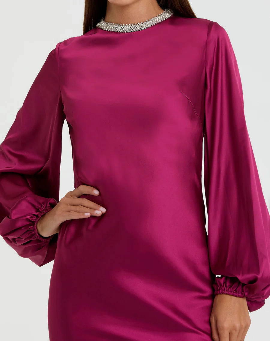 98: Hot Pink Formal Dress (4)