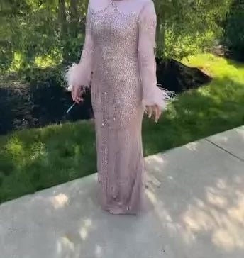 69: Pink Formal Dress (6)